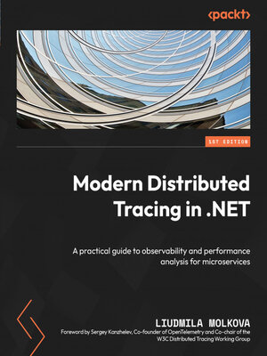 cover image of Modern Distributed Tracing in .NET